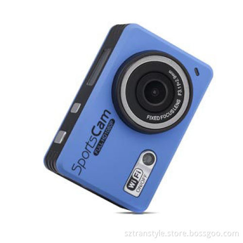 Sports camera, waterproof for 20 meters, wireless, supports IOS, Android OS